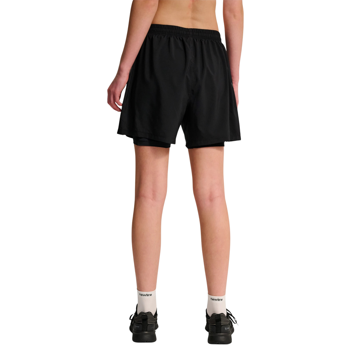 Calções Fast 2 em 1 Mulher — Black