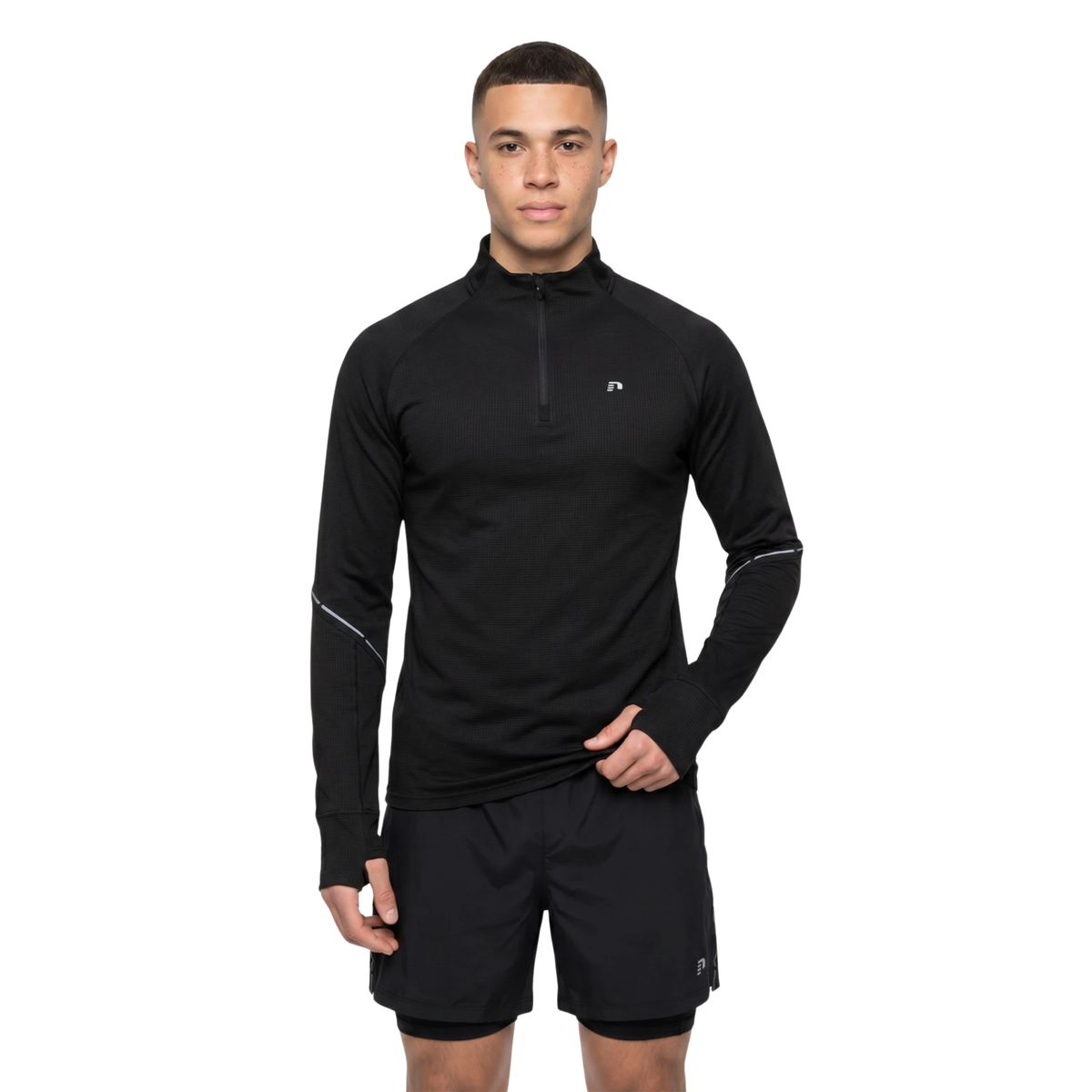 Camisola Meio-Fecho Power Homem