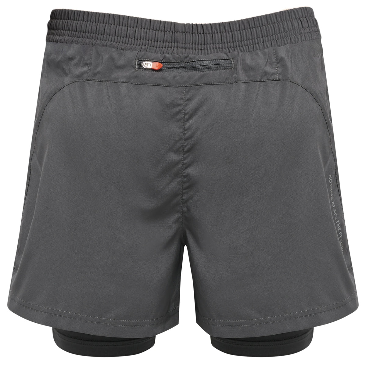Womens 2-In-1 Running Shorts — Forged Iron