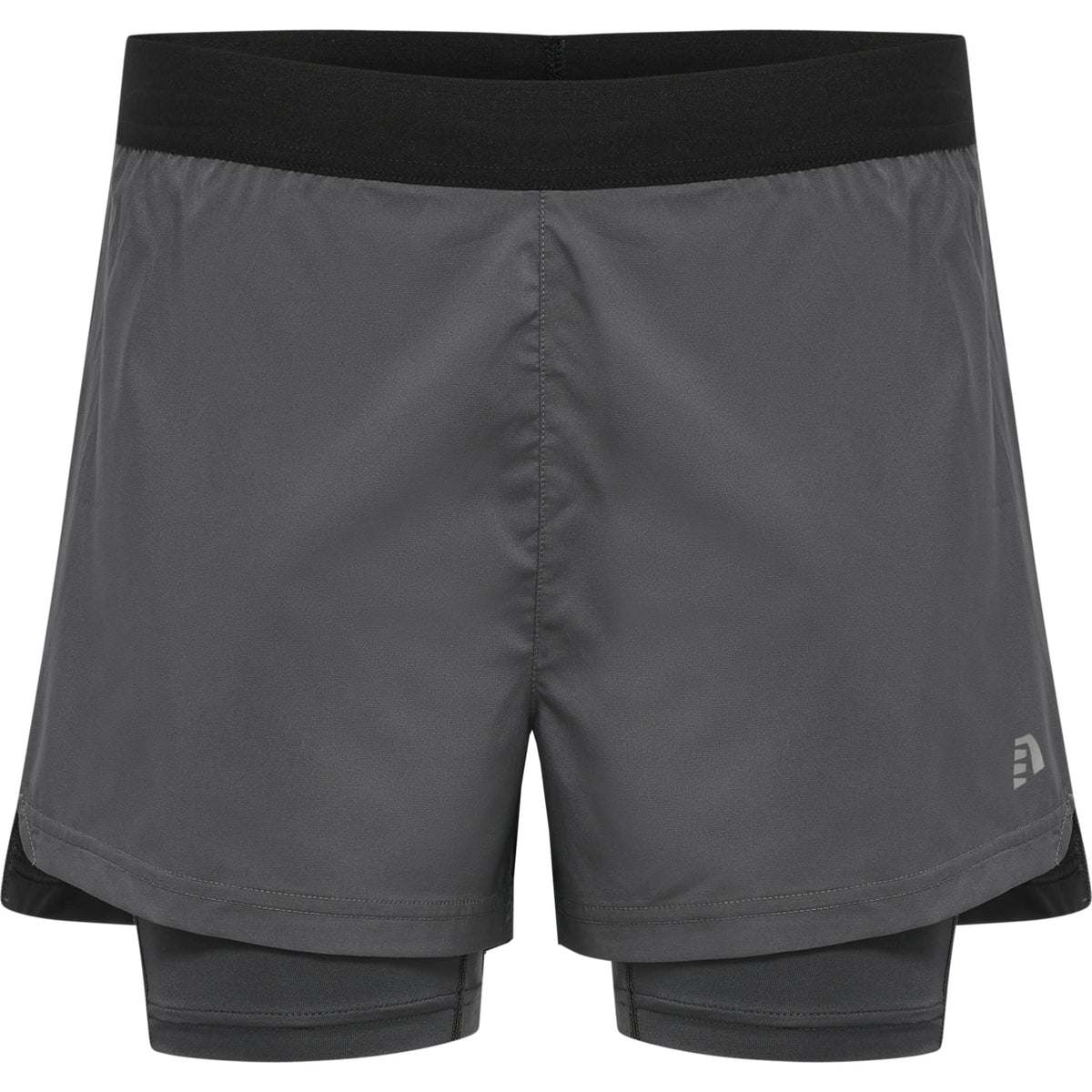 Womens 2-In-1 Running Shorts — Forged Iron