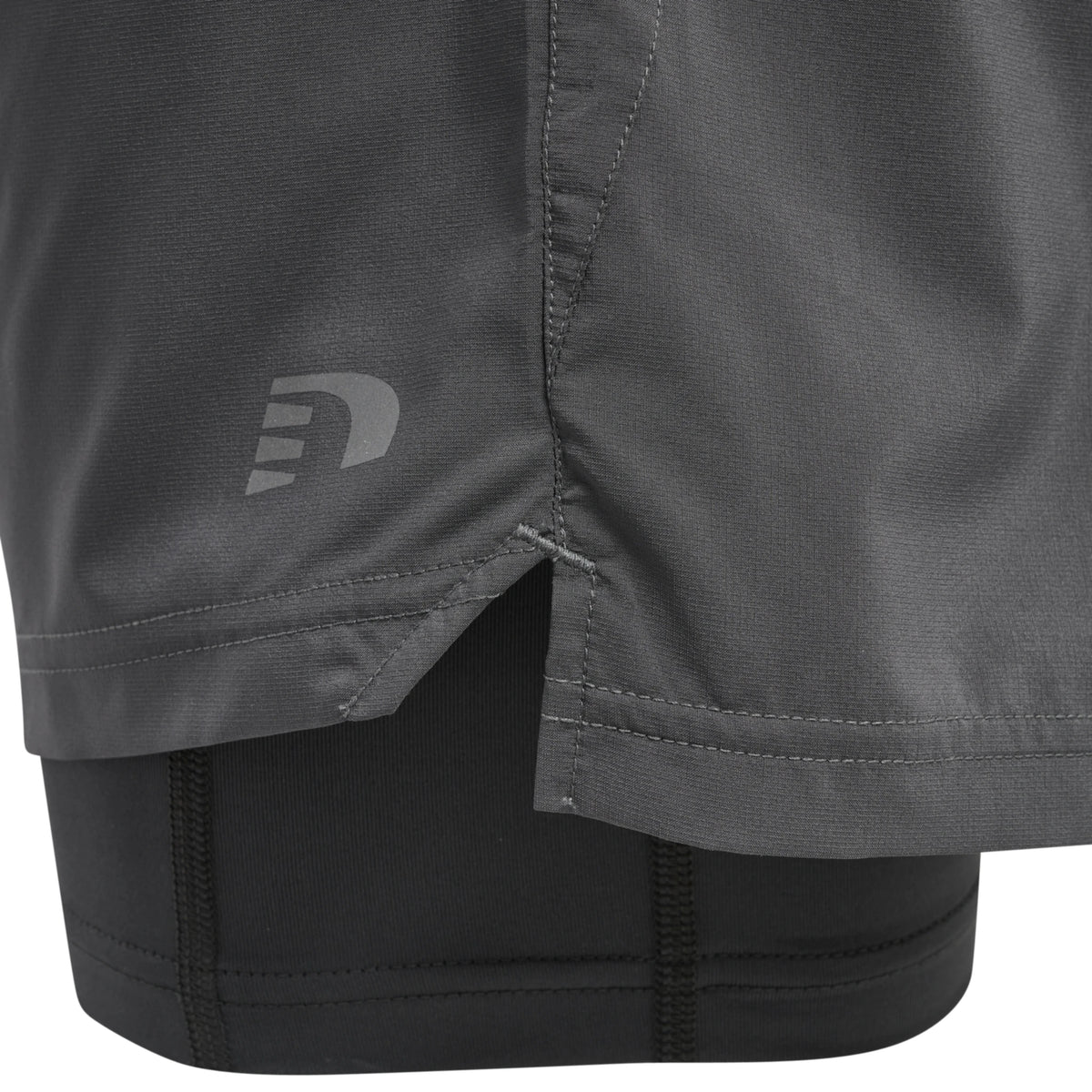 Womens 2-In-1 Running Shorts — Forged Iron