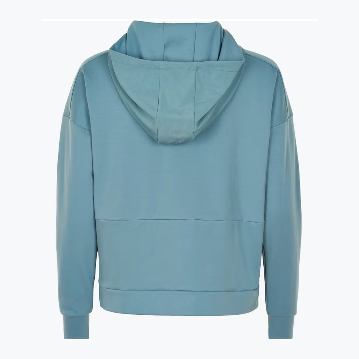Hoodie com Fecho Mulher — Smoke Blue