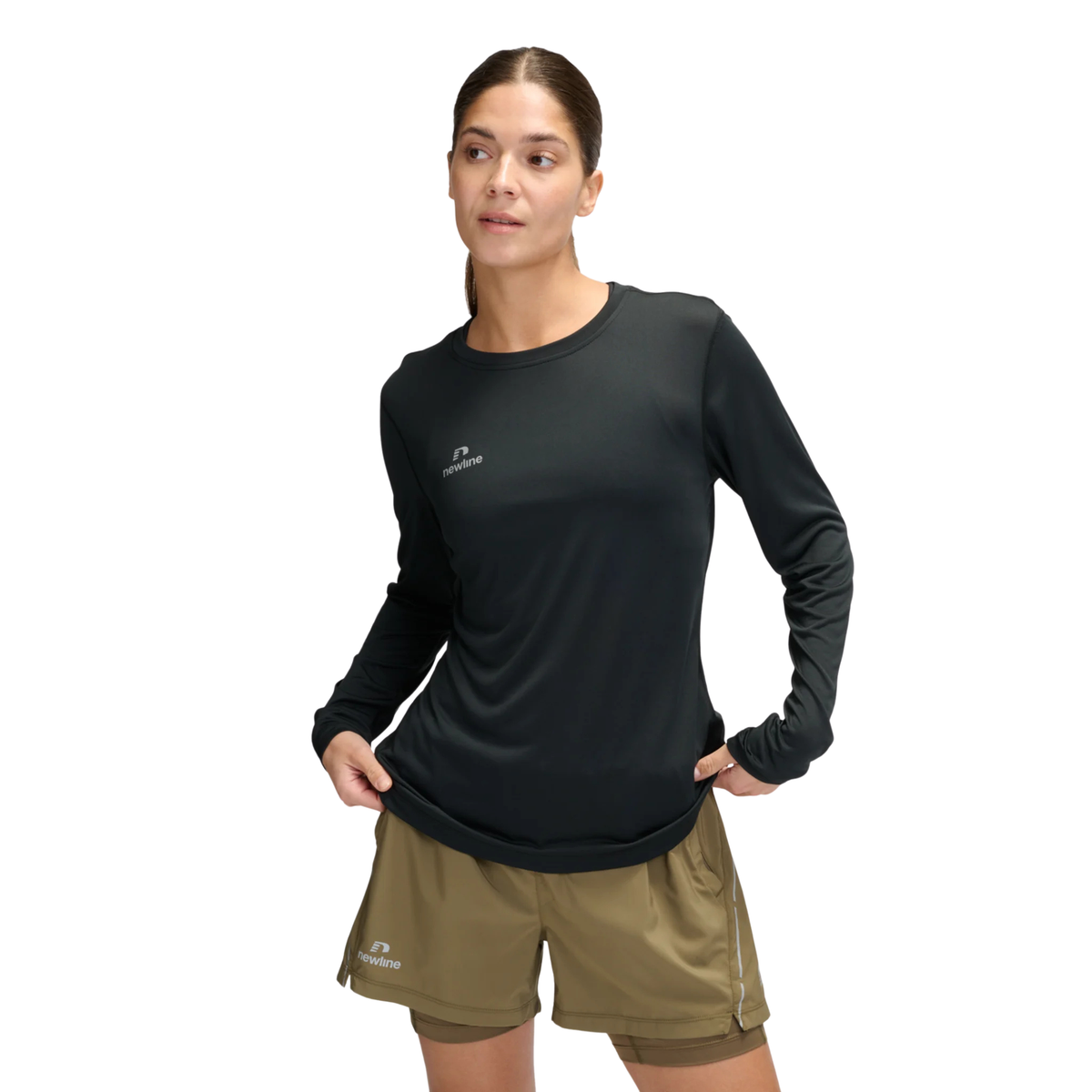 Womens Beat T-Shirt L/S — Black