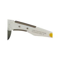 Blaze Sport Glasses — White/Yellow