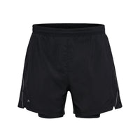 Calções Fast 2 em 1 Mulher — Black