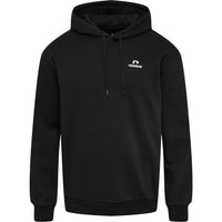 Mens Lea Cotton Hoodie — Black