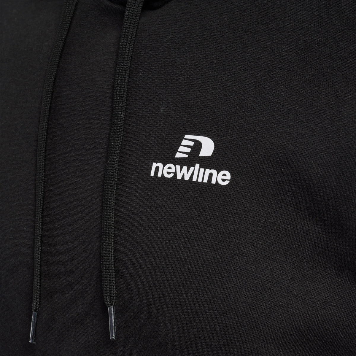 Mens Lea Cotton Hoodie — Black