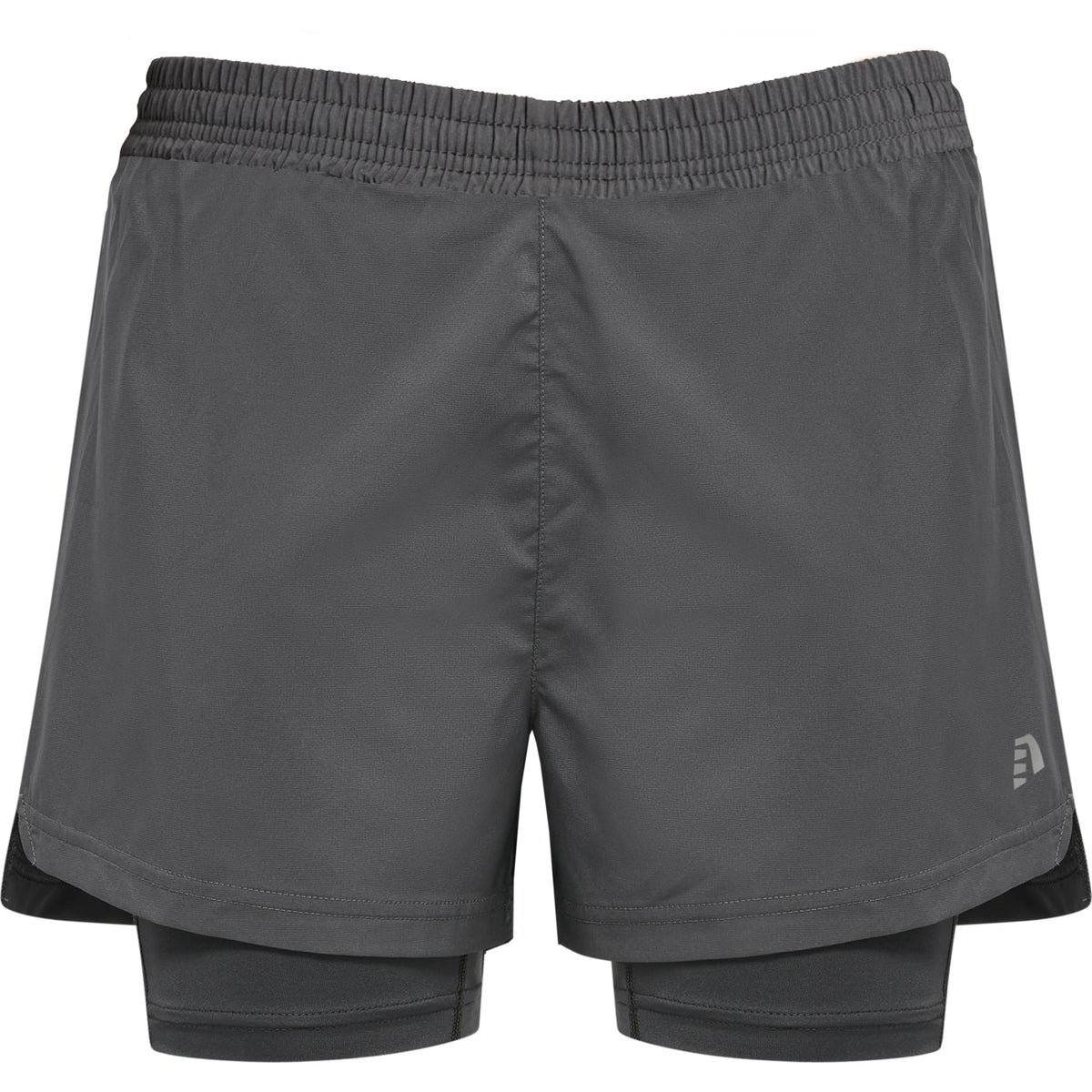 Womens 2-In-1 Running Shorts — Forged Iron