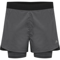Womens 2-In-1 Running Shorts — Forged Iron