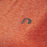 T-shirt Statement Mulher Manga Curta — Spicy Orange Melange
